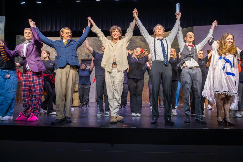 Nolensville High students perform onstage